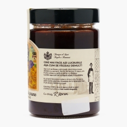 Dulceață de prune cu miez de nucă, gătită la ceaun pe foc de lemne 380g