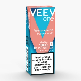 Capsulă pentru țigară electronică Watermelon 1.8%, 20mg/ml nicotină, 1000 puffs
