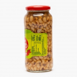 Fasole albă Black Eye 570g