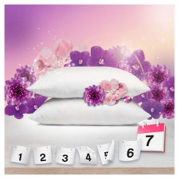 Balsam de rufe Amethyst&Floral Bouquet 50 spălări 2x1.5l