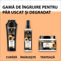 Șampon pentru păr uscat și extrem de degradat Ultimate Repair 0.25l
