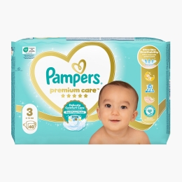 Scutece Premium Care Value Pack, mărimea 3, 6-10kg, 40 buc