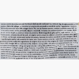 Brioșă proteică cu vanilie, fără zahăr adăugat 50g