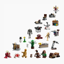 Calendar de advent, 75418 Star Wars, 263 piese, +6 ani
