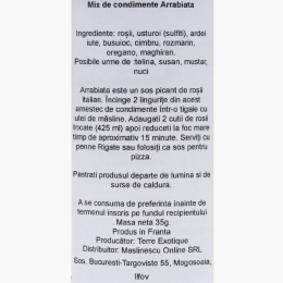 Măslinescu - Mix condimente Arrabiata 35g