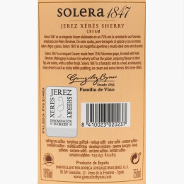 Vin roșu dulce fortificat Solera 1847 Jerez (Sherry), 18%, 750ml