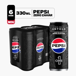 Băutură carbogazoasă Max zero zahăr doză 6x330ml