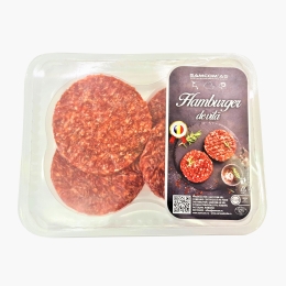 Hamburger de vită condimentat 4x100g