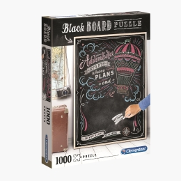 Puzzle Blackboard Never stop exploring 1000 piese 10+ ani