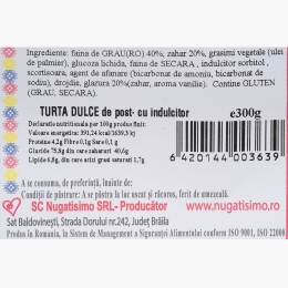 Turtă dulce de post 300g