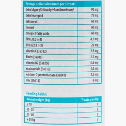 Recompensă funcțională pentru câini Skin & Coat, 150g