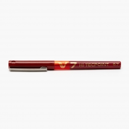 Roller reîncărcabil V7 Hi-Tecpoint  0.7 mm, vârf mediu, roșu