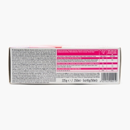 Înghețată cu aromă de vanilie și sorbet de căpșune 5x50ml (5x45g)