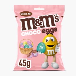 M&M'S - Ouă pătate Paște din ciocolată cu lapte, Chocolate Eggs, 45g