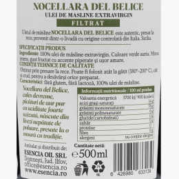 Ulei de măsline extravirgin Nocellara del Belice 500ml