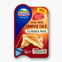 Brânză Praid Delicii calde, felii 150g