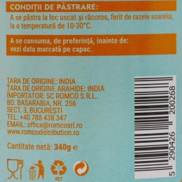 Cremă tartinabilă de arahide Creamy 340g
