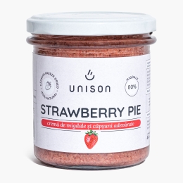 Cremă de migdale și căpșuni Strawberry Pie, 300g