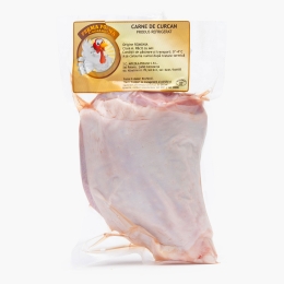 Pulpă curcan inferioară dezosată, cu piele, 500g