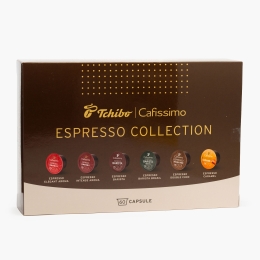 Pachet capsule Cafissimo Espresso Collection, 6 arome, 60 buc, 450g