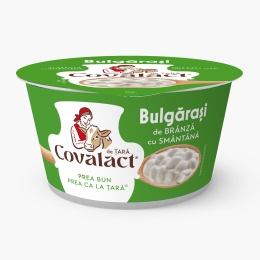 Bulgărași de brânză cu smântână cremoasă, eco 6% grăsime, 180g