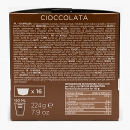 Capsule ciocolată caldă, 16 băuturi, 224g