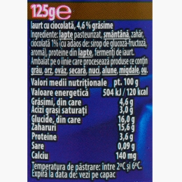 Iaurt Cremosso cu stracciatella 125g