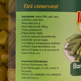 Bame în saramură 670g