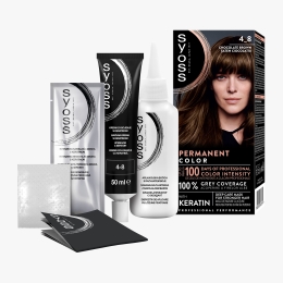 Vopsea de păr permanentă Professional Performance 4-8 șaten ciocolatiu 115ml