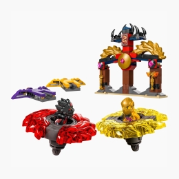 Pachet de luptă cu dragoni Spinjitzu, 71826 Ninjago Dragons Rising, 186 piese, +6 ani