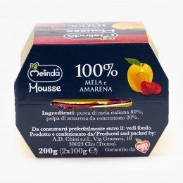 Mousse de mere și vișine (2x100g) 200g