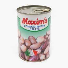 Fasole 4 sortimente pentru salată 400g