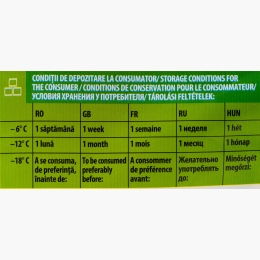 Cartofi fără coajă tăiați 1kg