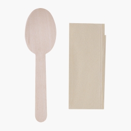 Set lingură și servețel