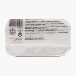 Sardine sos tomat picant 125g 