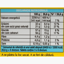 Ciocolată cu lapte și cocos 80g