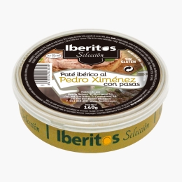 Pate iberic cu vin Pedro Ximénez și stafide 140g