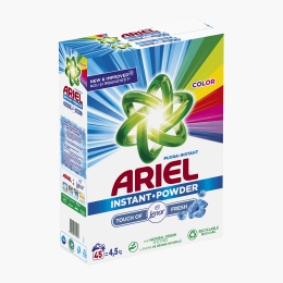 Detergent de rufe pudră automat Touch Lenor Color 45 spălări, 4.5kg