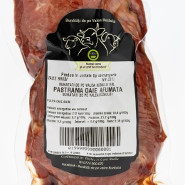 Pastramă de oaie, afumată 300g