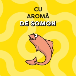 Recompense pentru pisici, 4x10g, Creamy Somon 