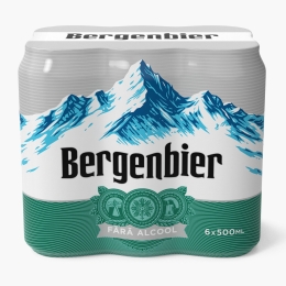 Bere blondă fără alcool doză 6x500ml