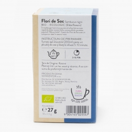 Ceai de plante flori de soc eco 18 plicuri