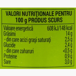 Măsline verzi fără sâmburi 700g