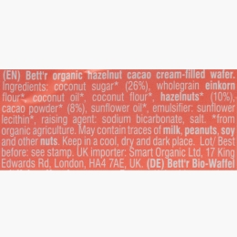 Napolitană eco cu cremă de alune și cacao 30g