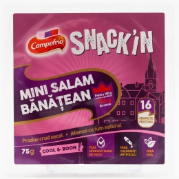 Salam bănățean mini 75g