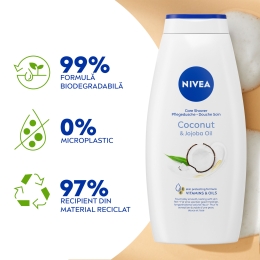 Gel de duș Coconut & Jojoba Oil 0.75l