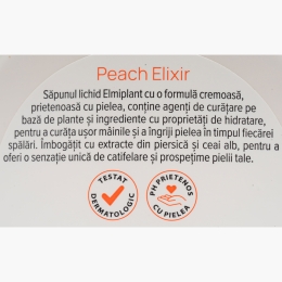 Săpun lichid cremă Piersică & Ceai alb, 0.5l