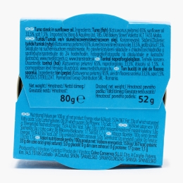 Ton în ulei de floarea soarelui 80g