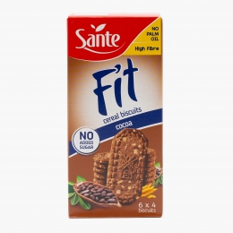 Biscuiți din cereale cu cacao fără zahăr adăugat 300g