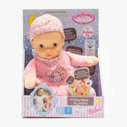 Baby Annabell cu bătăi de inimă 30cm 2+ ani
